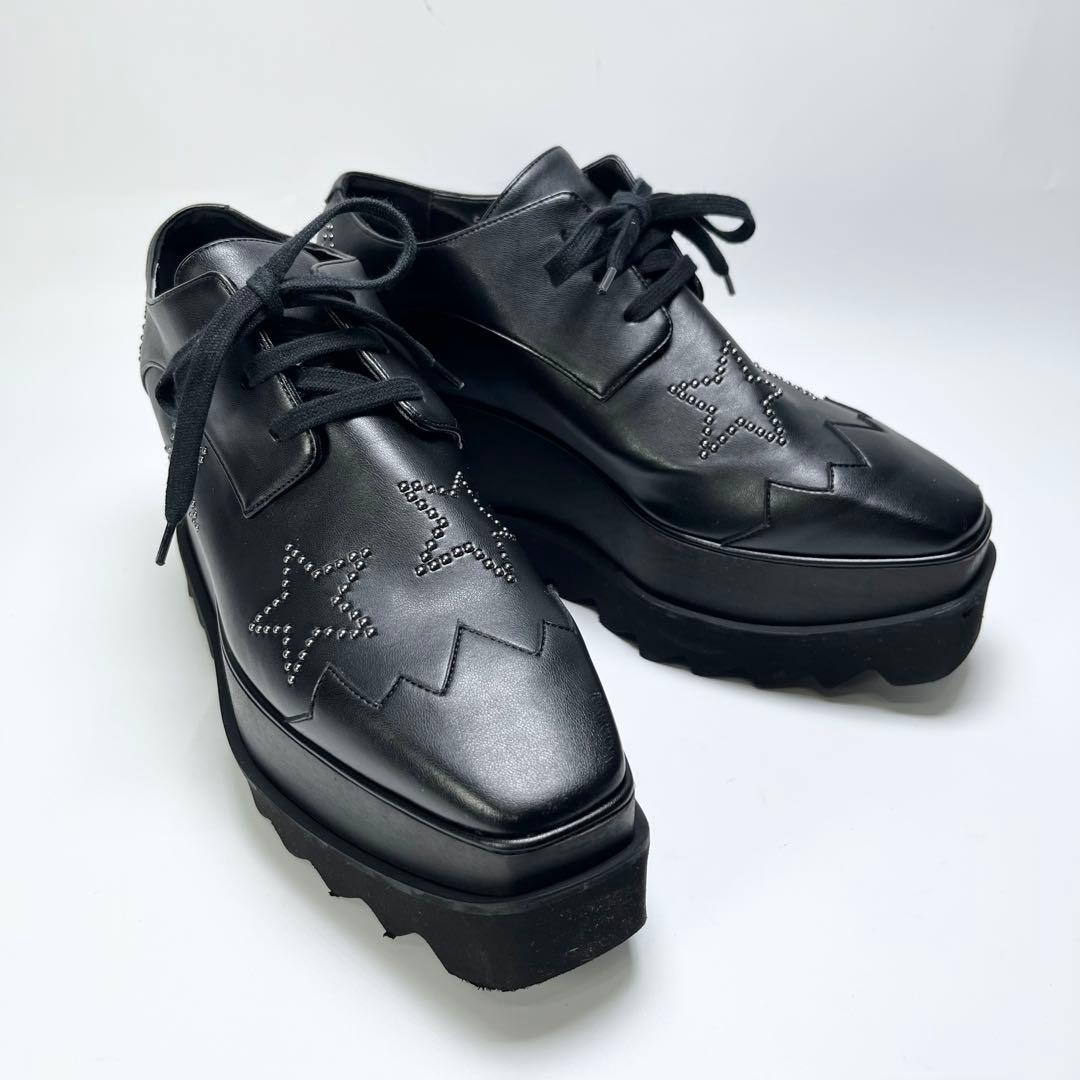 STELLA McCARTNEY　プラットフォームシューズ　Elyse　スタッズ