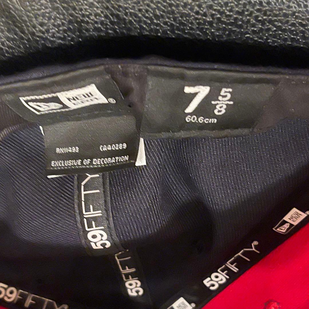 美品 NEWERA 7 5/8 60.6cm 大阪 近鉄 バファローズ 岡本太郎