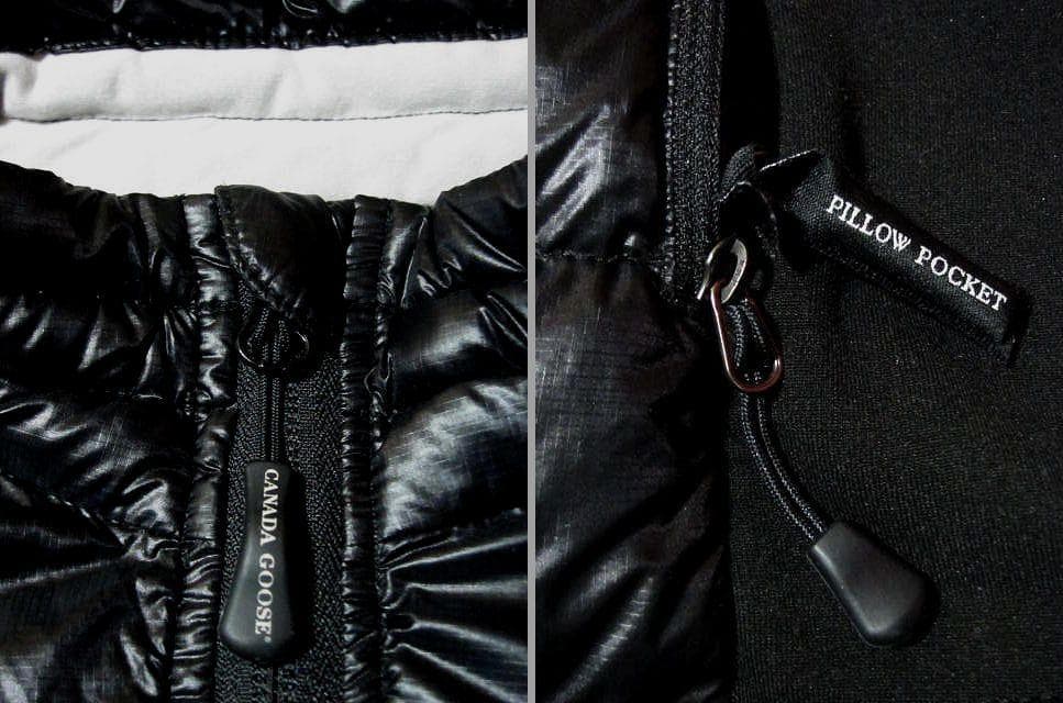 美品 カナダグース ハイブリッドライト 　ダウンベスト ジャケットパカップル収納