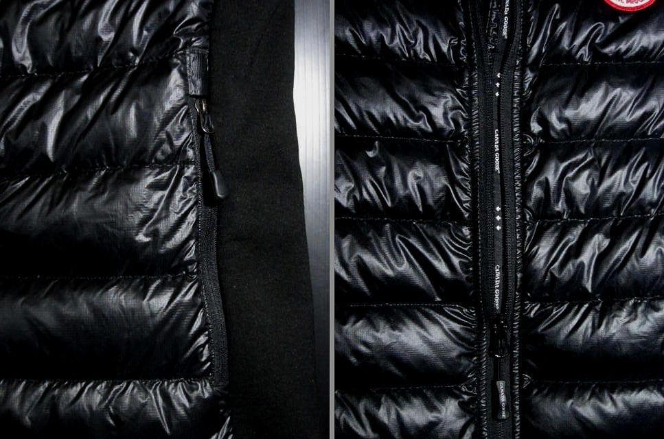 美品 カナダグース ハイブリッドライト 　ダウンベスト ジャケットパカップル収納