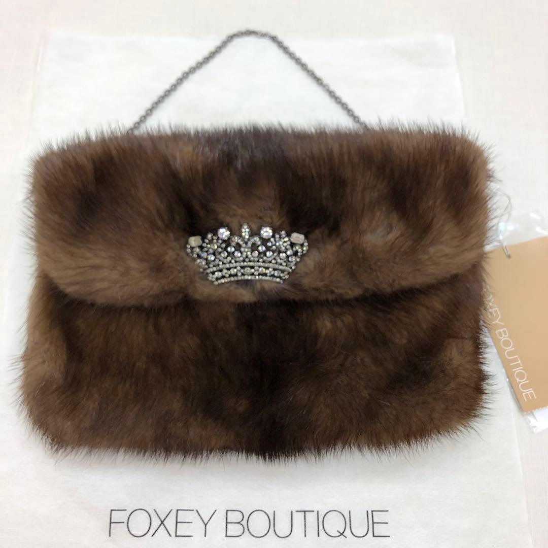 ★最終値下げ★ FOXEY ミンクファー パーティバッグ