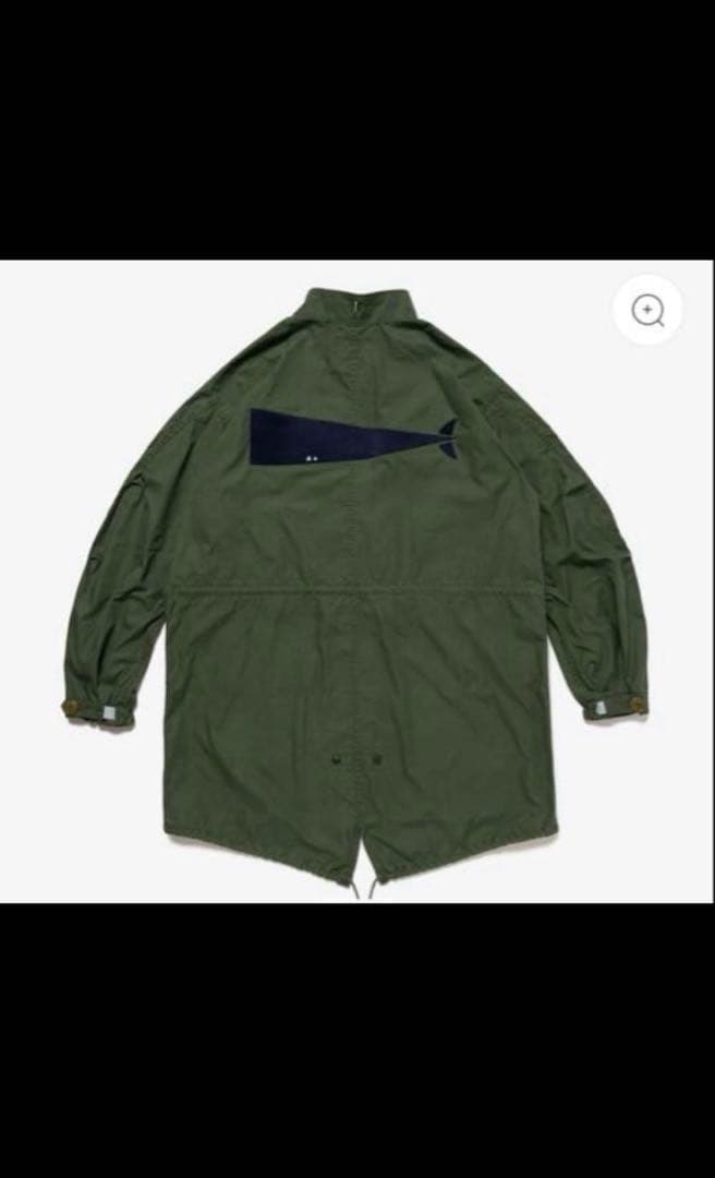 ディセンダントD-65 OXFORD COAT モッズコート サイズ③