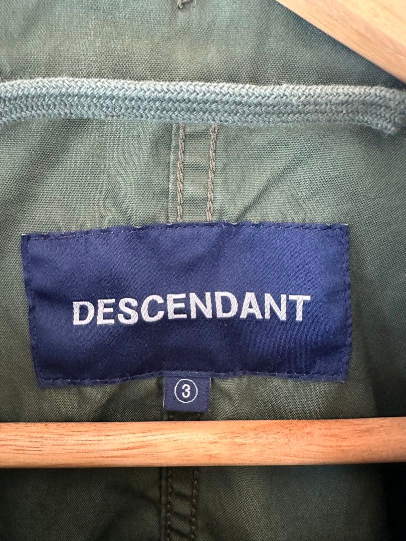 ディセンダントD-65 OXFORD COAT モッズコート サイズ③