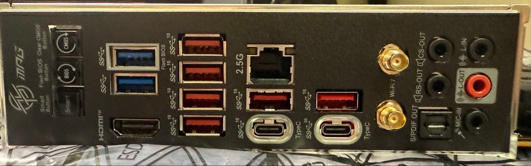 MPG Z790 CARBONWIFIⅡ＋intelCore i7 14700K