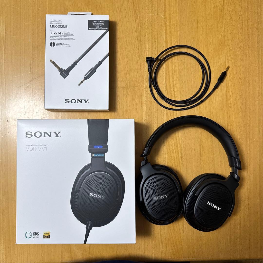 Sony MDR-MV1 とMUC-S12NB1