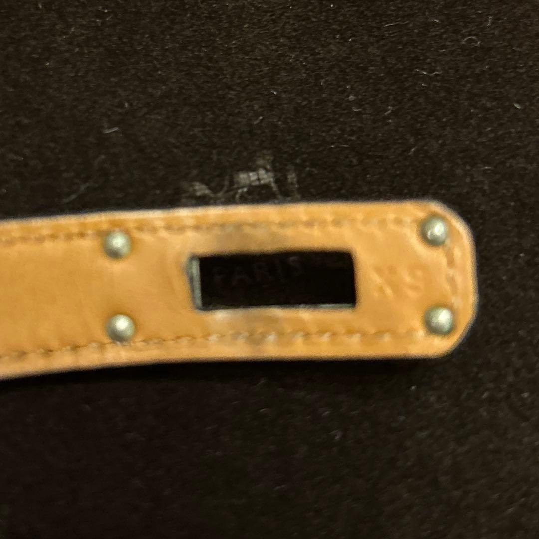 HERMES レザーブレスレット ケリー ドゥブルトゥール 黒