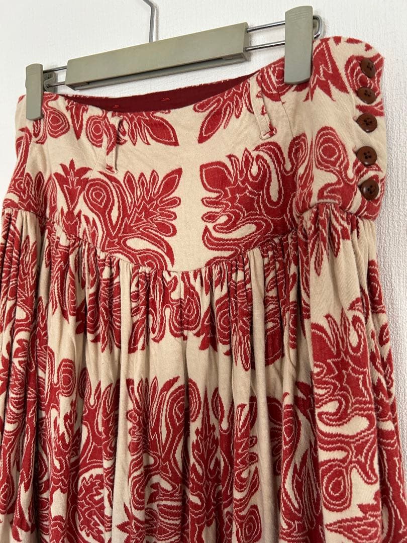 kapital ダマスク　ハワイアンキルト　アミッシュパンツ　ガウチョ