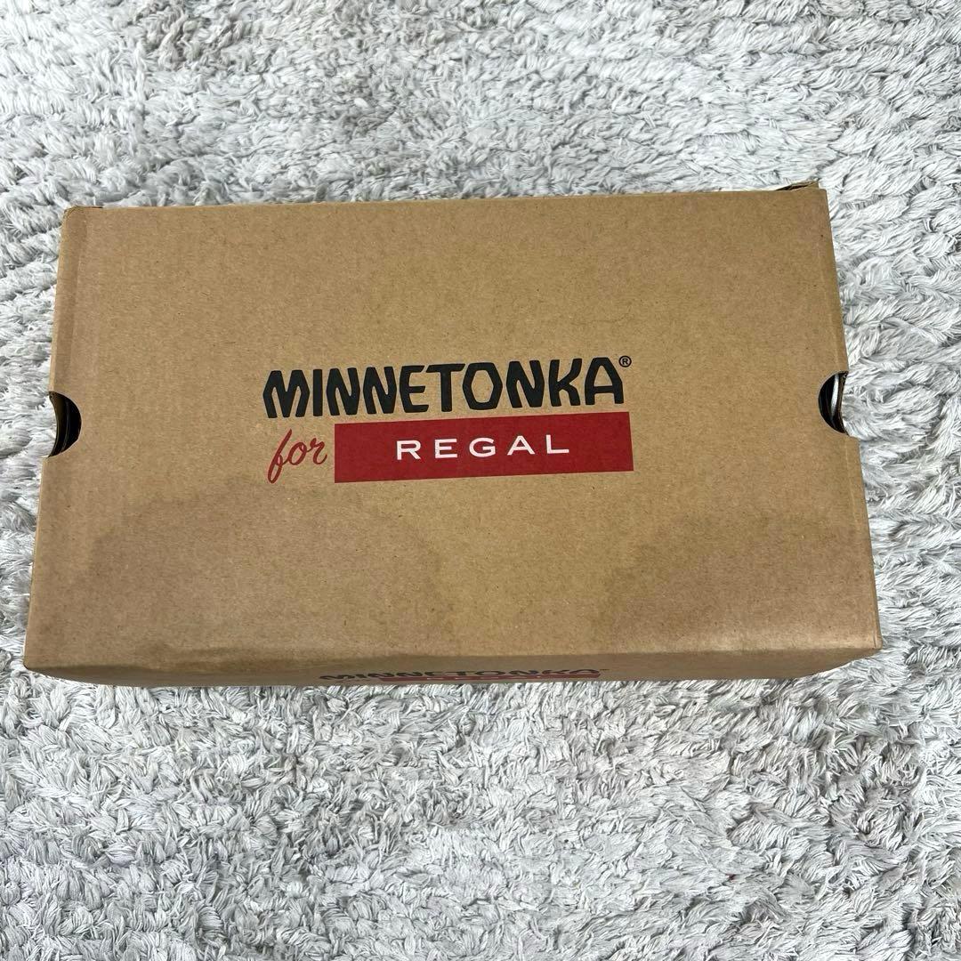 REGAL x MINETONKA シューズ M ブラウン ハイカットモカシン