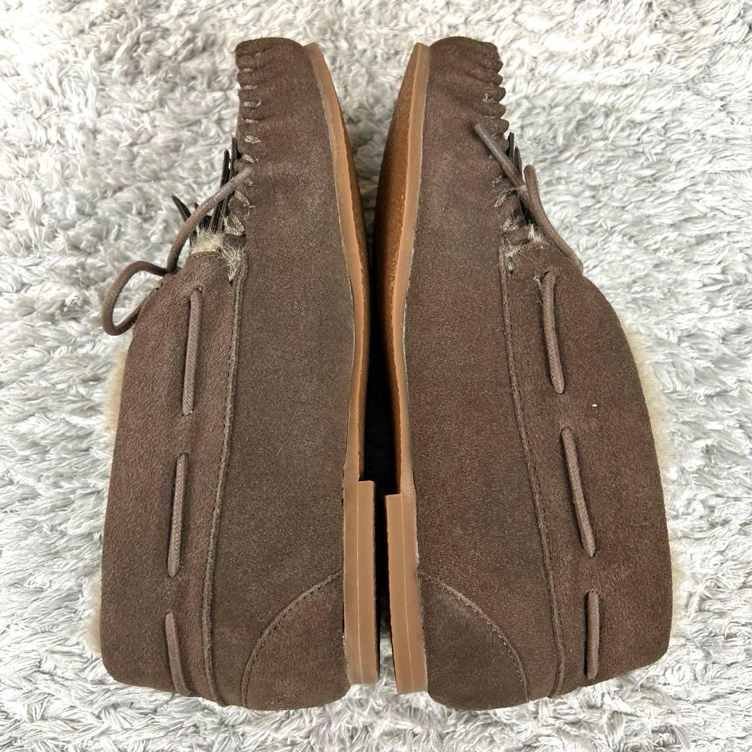 REGAL x MINETONKA シューズ M ブラウン ハイカットモカシン