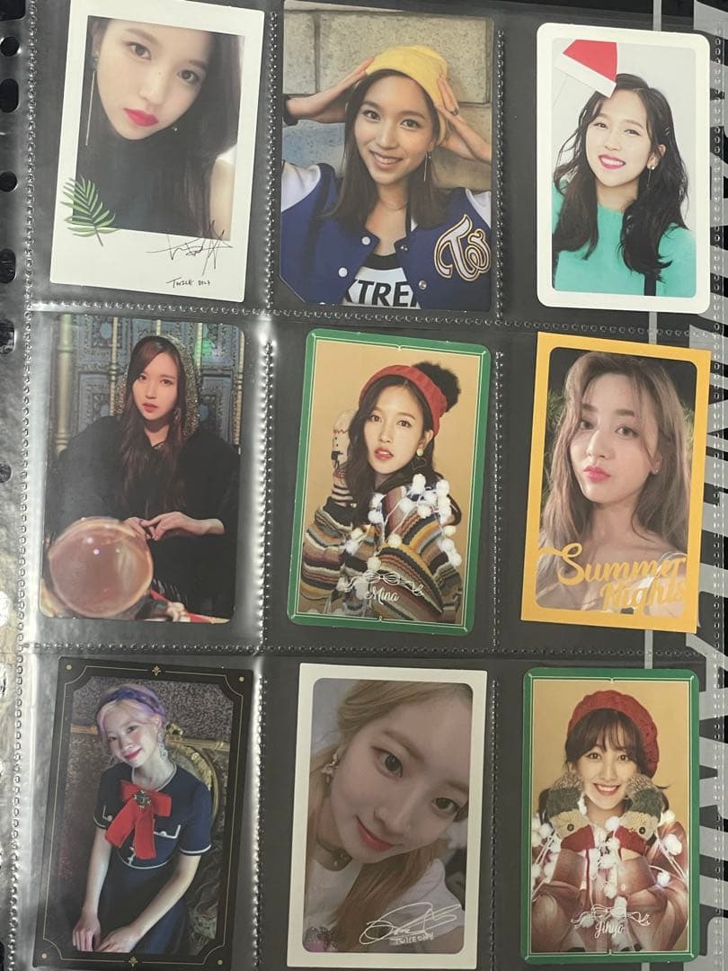 TWICEトレカ　コメントからお願いします。 バラ売り可能　1枚　250円〜