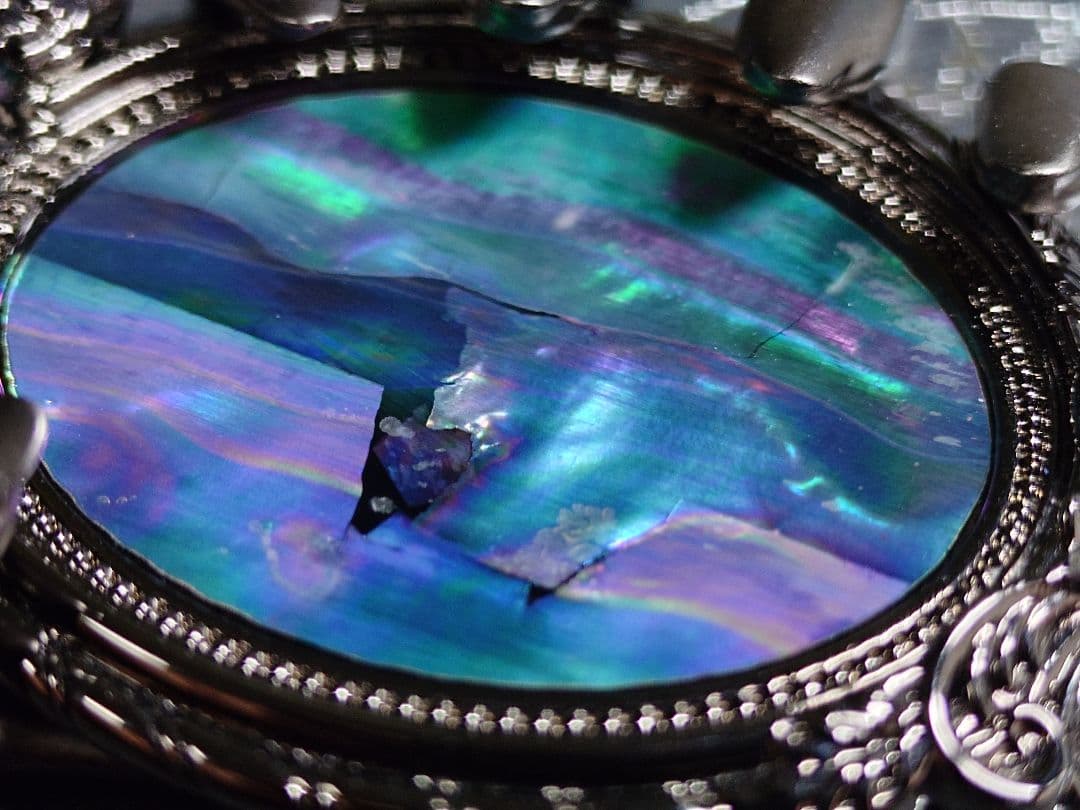 hazama 鏡よ鏡のネックレス　black