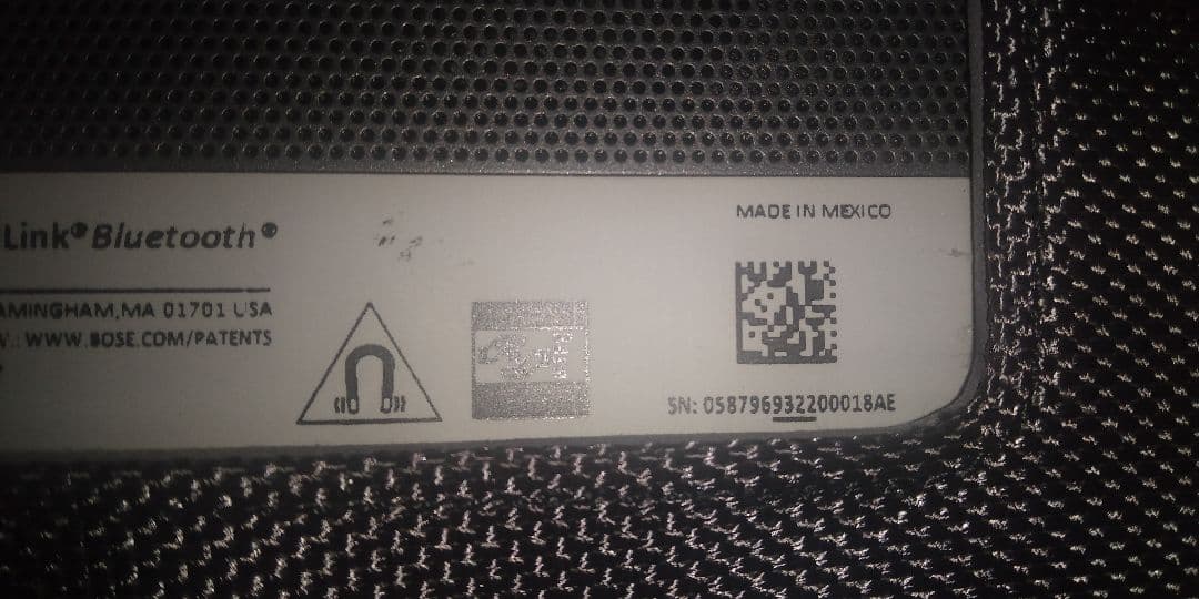 Bose SoundLink Mobile speaker II 通電動作確認済