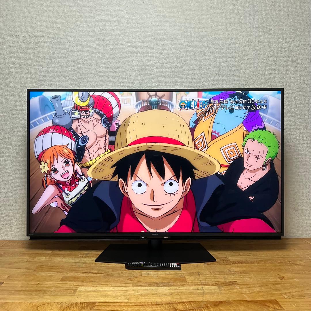 シャープ 55V型 4K液晶テレビ AQUOS 4T-C55EN1 動画アプリ○