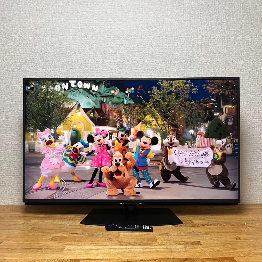 シャープ 55V型 4K液晶テレビ AQUOS 4T-C55EN1 動画アプリ○