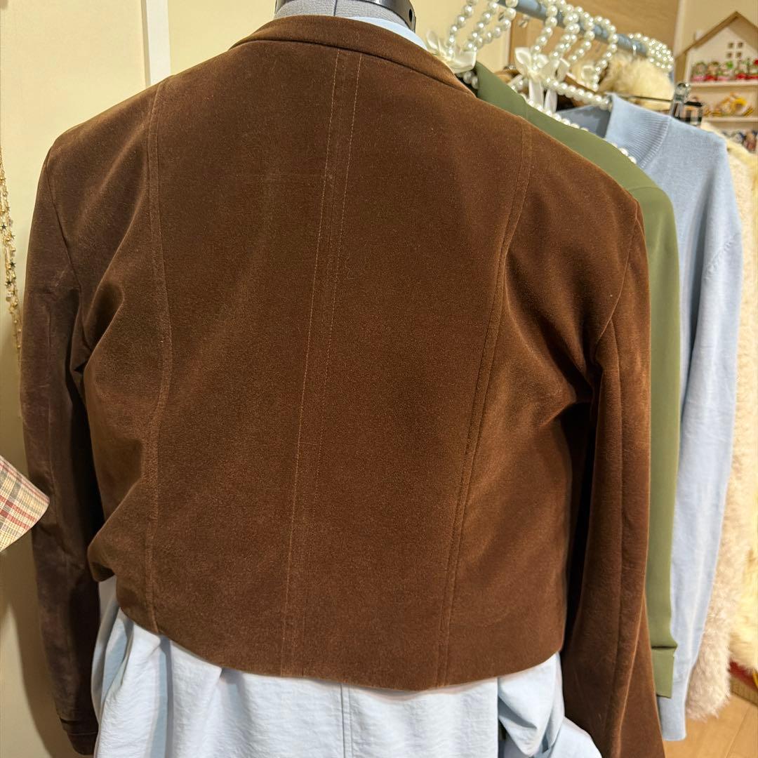 Poppy ポピー　ジャケットHeart Velvet Jacket