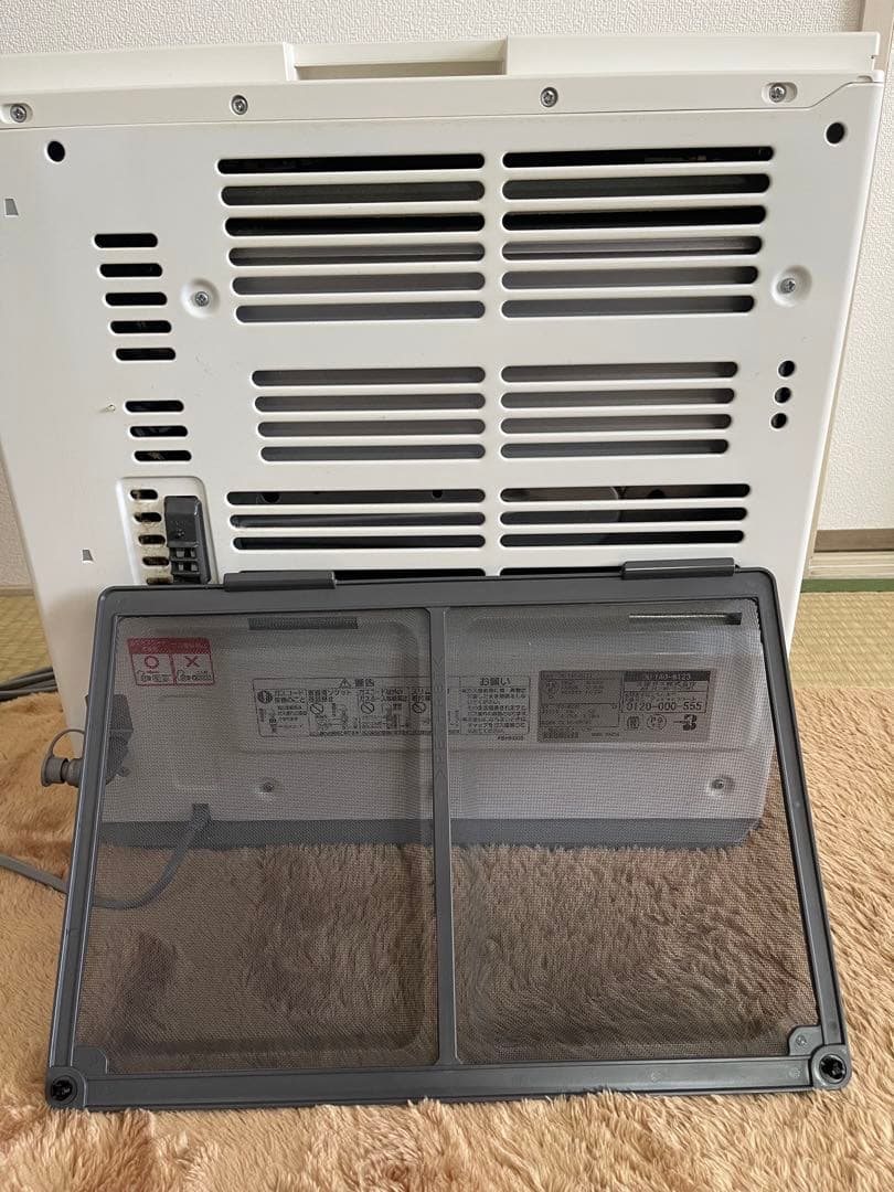 【美品】ノーリツ ガスファンヒーター 都市ガス用 GFH-4006Sガスコード付