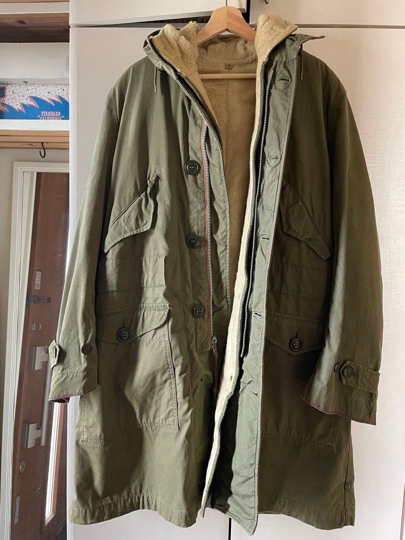 USA M47 M1947 OVERCOAT PARKA モッズコートN1 A2