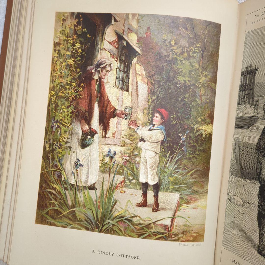 稀少1897アンティーク絵本 洋書 児童書 ヴィクトリアン ヴンテージ