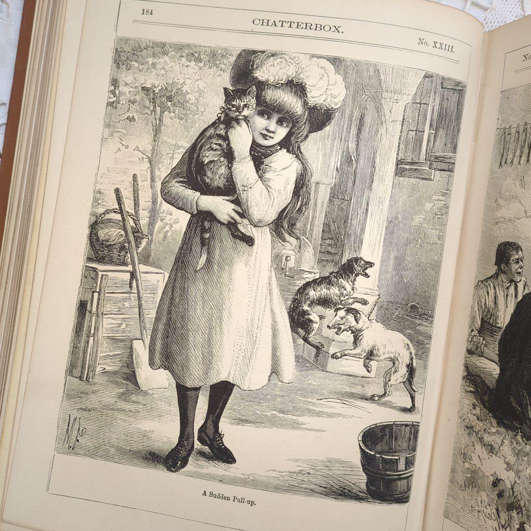 稀少1897アンティーク絵本 洋書 児童書 ヴィクトリアン ヴンテージ