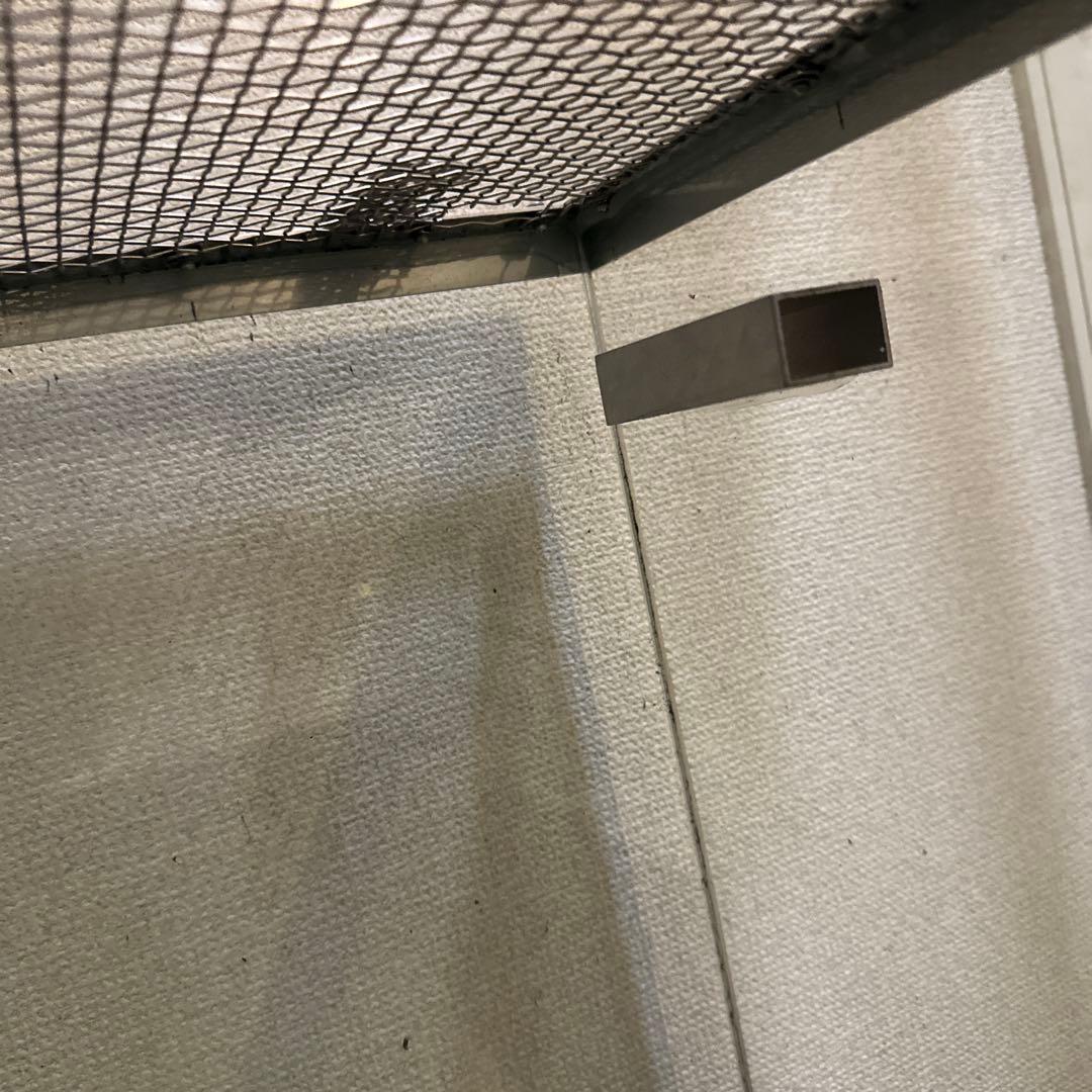 引き取り限定 幅1600 奥行500 高さ450 ガラスケージ