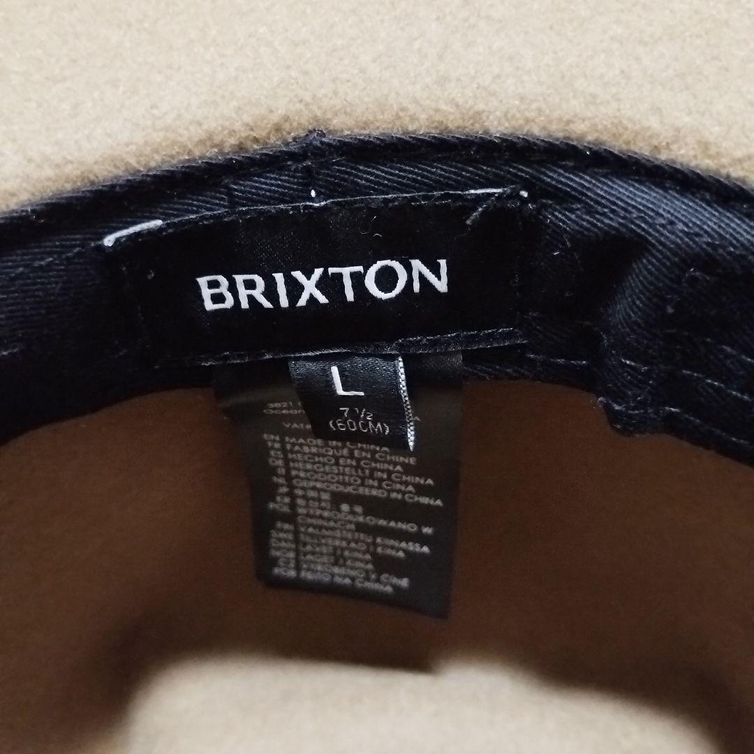 【BRIXTON】ブリクストン ウール ハット/ブラウン/L