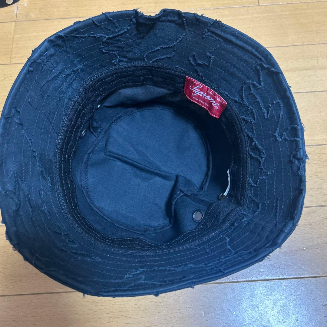 帽子 Supreme Layered Camo Crusher \"Black\" s/m