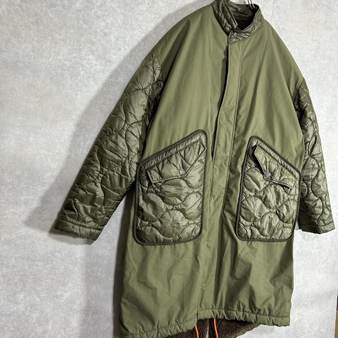 完売モデル　ユナイテッドトウキョウ　モッズコート　キルティング　サイズ1 カーキ