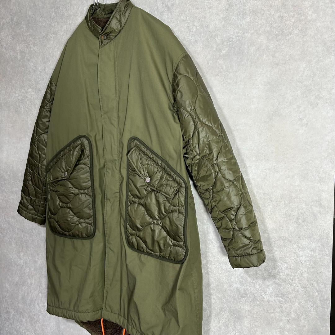 完売モデル　ユナイテッドトウキョウ　モッズコート　キルティング　サイズ1 カーキ