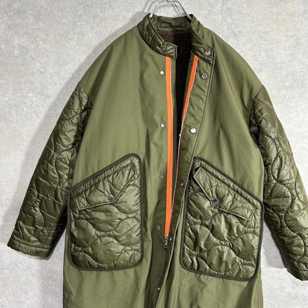 完売モデル　ユナイテッドトウキョウ　モッズコート　キルティング　サイズ1 カーキ