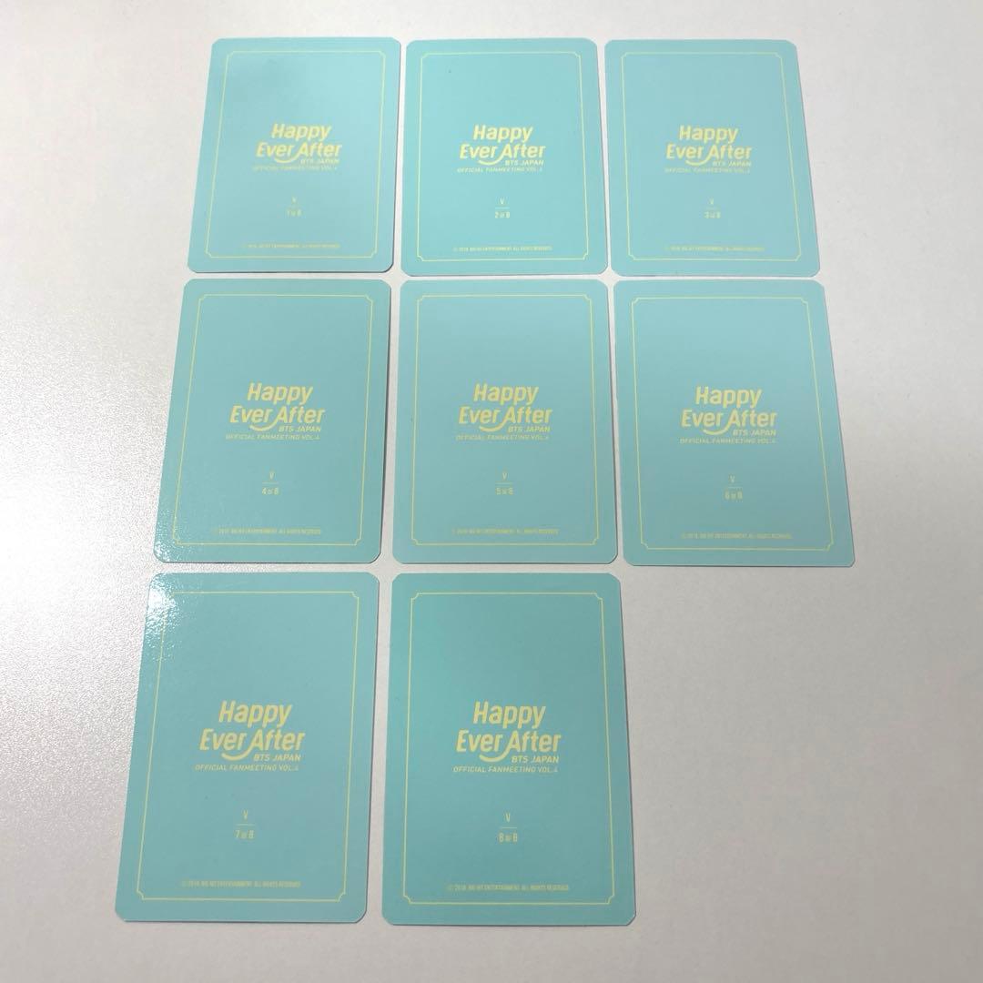 【公式】BTS テヒョン テテ V ハピエバ 日本 ミニフォト コンプ 品