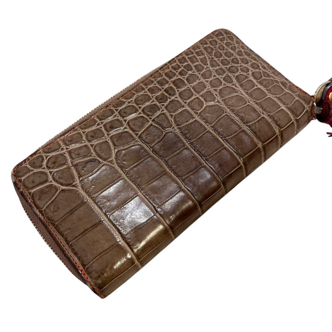 COVINILE チビナイル　クロコダイル　大容量　長財布　高級
