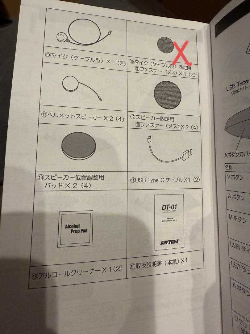 DAYTONA DT-01 Bluetoothインターコム