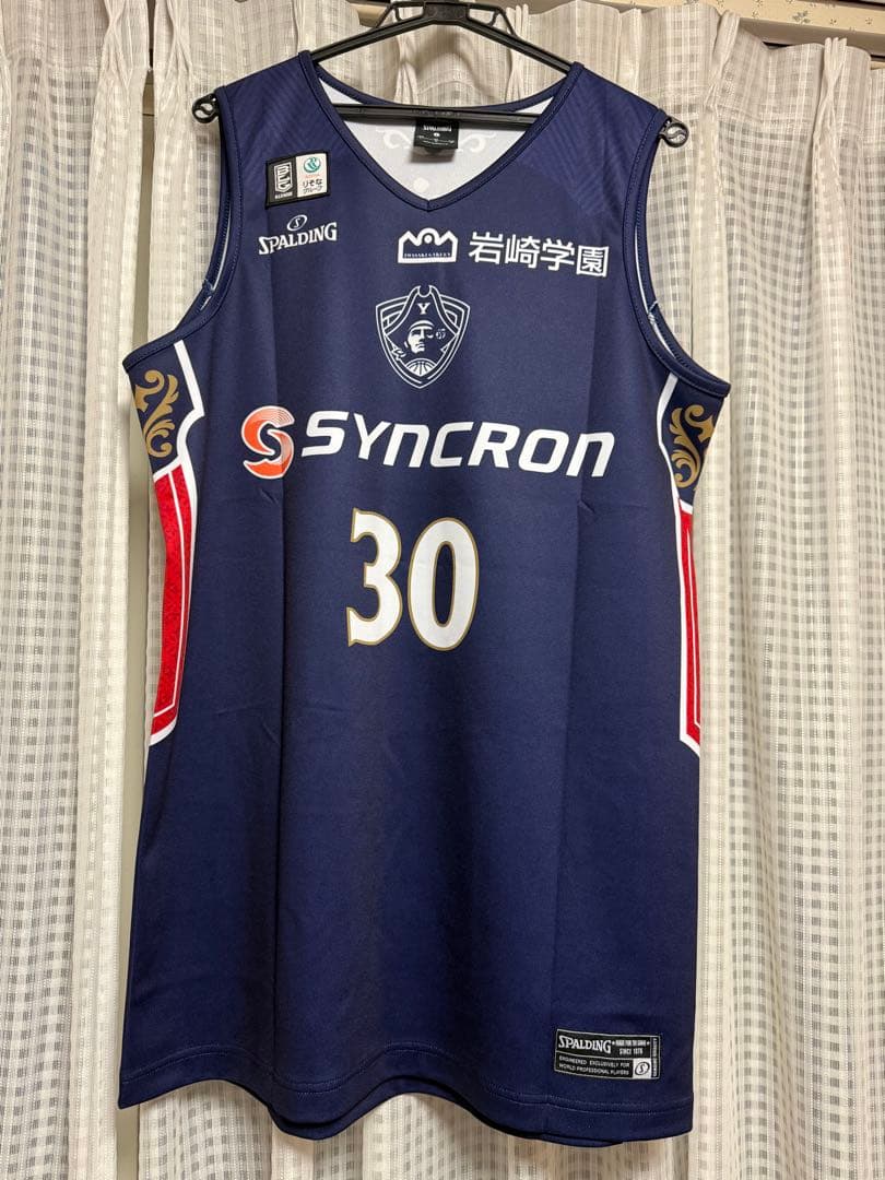 須藤昂矢選手　オーセンティックユニフォーム　ビーコル