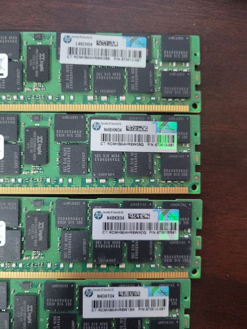 m*o様 Samsung DDR3 16GB×8枚セット 12800R