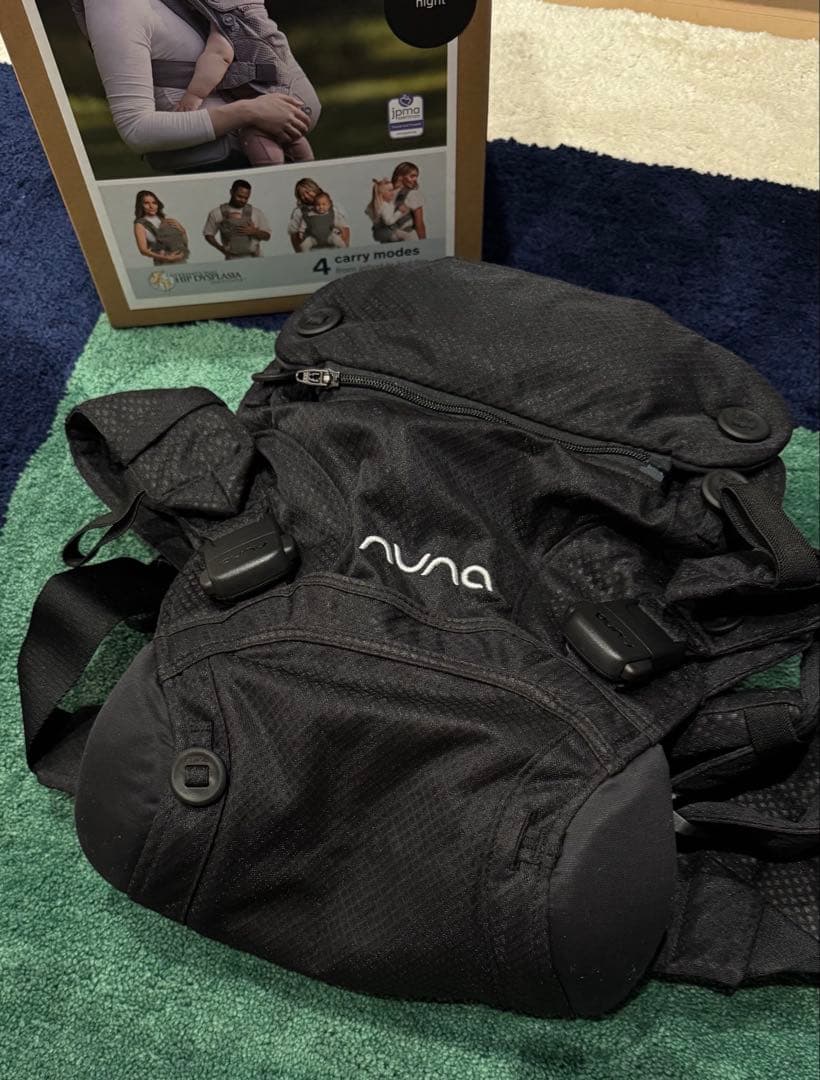 【試着1回のみ】ヌナ カドルクリック 抱っこ紐 nuna cudl clik