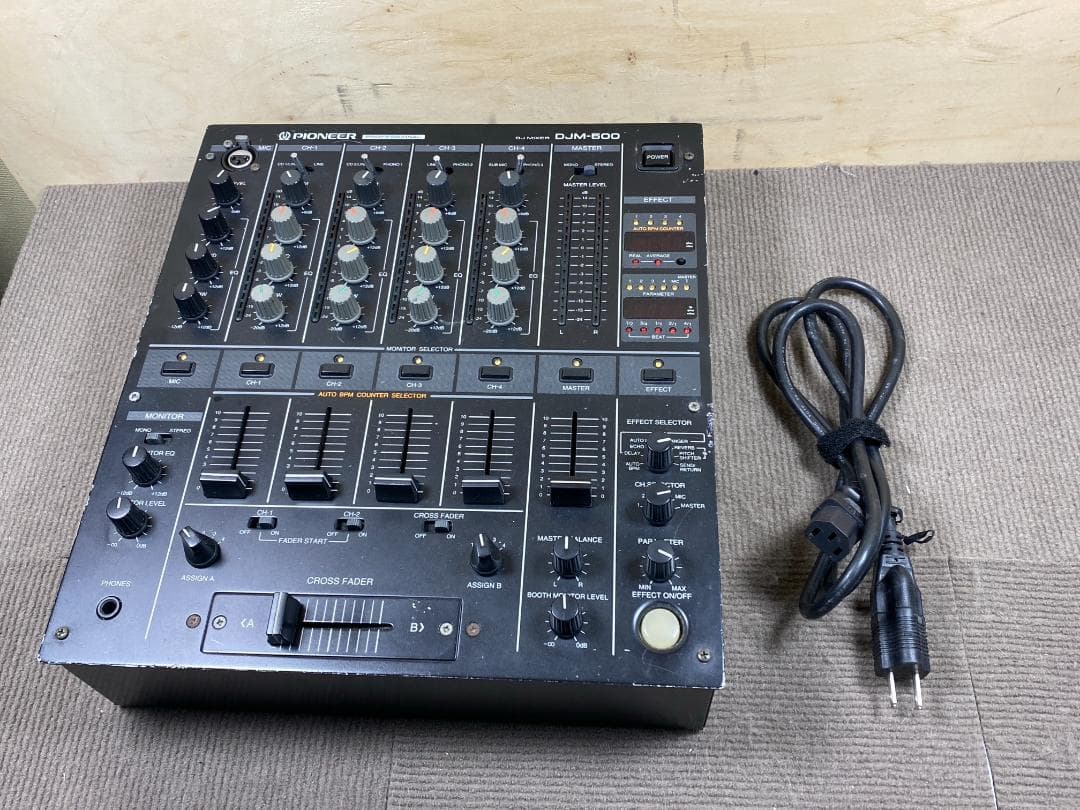 15 pioneer DJM-500 DJミキサー