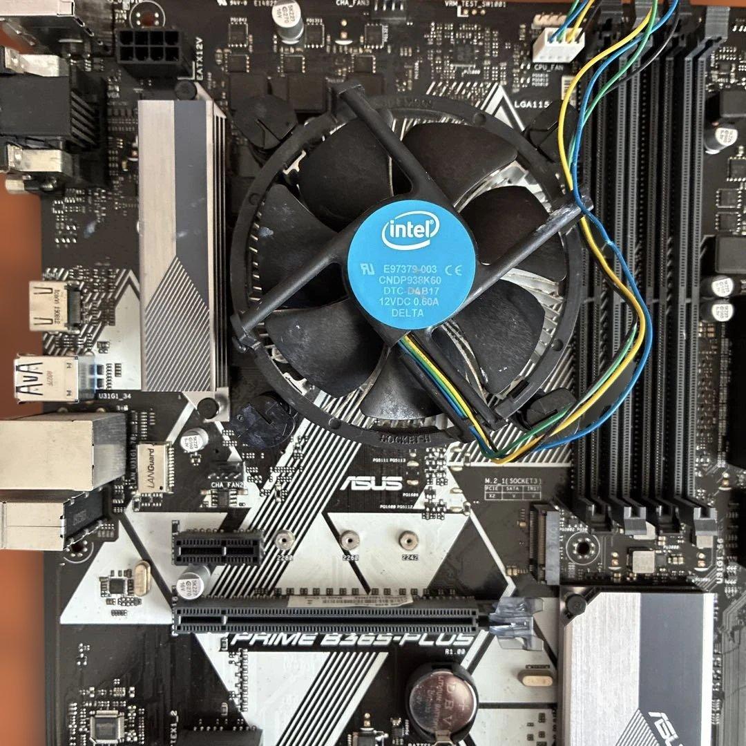 i5-9400F マザーボード付き(ASUS PRIME B365-plus)