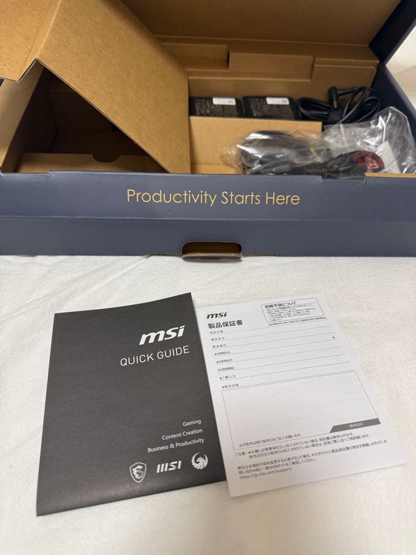 MSIノートPC Prestige 13Evo A12M A12M-1101JP