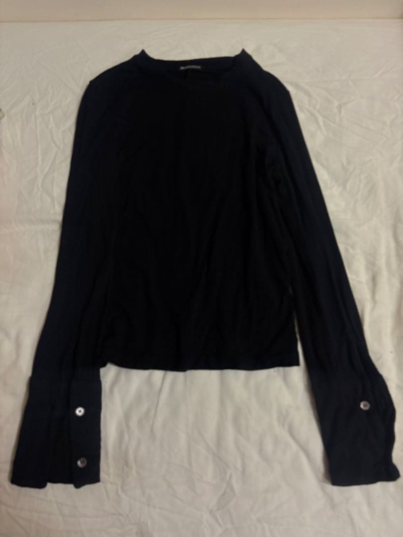 Ann Demeulemeesterロングスリーブカットソー長袖 オリゾンティ