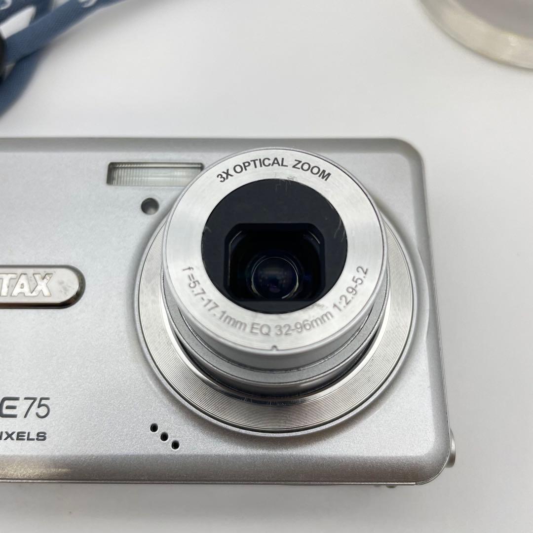 スマホ転送OK✨PENTAX Optio E75✨動作確認済 可愛いコンデジ♪