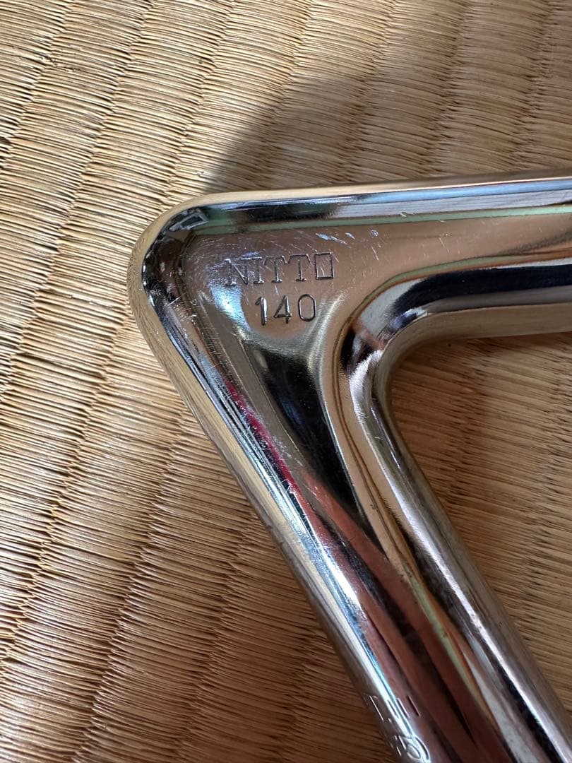 競輪　NJS NITTOステム　65° 140mm クロモリ