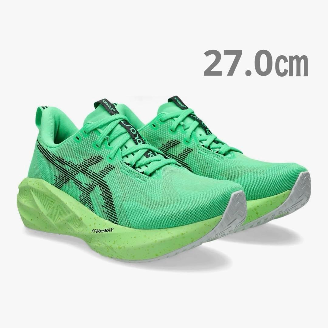 asics アシックス NOVABLAST 5 VITAL GREEN