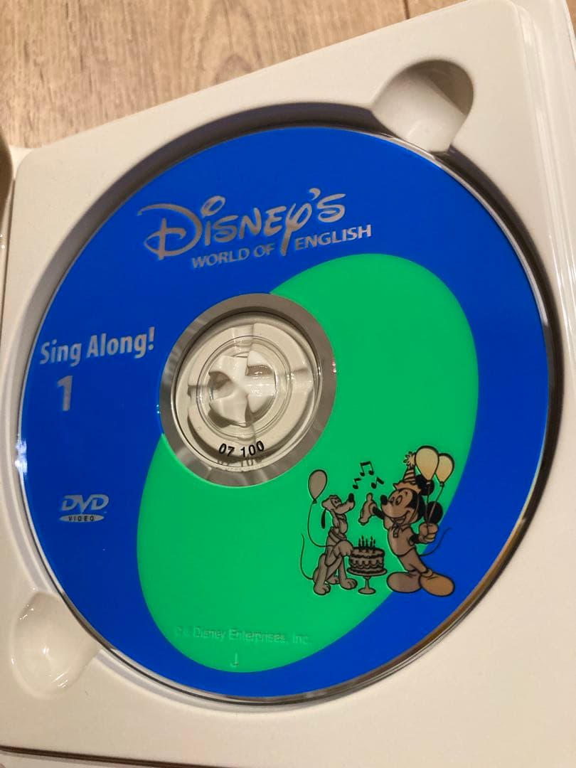 Sing alongシングアロングDVD 旧子役 DWE 【訳あり】