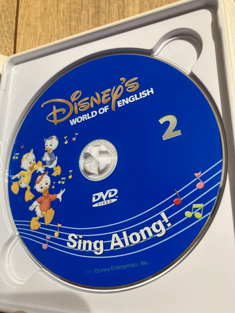 Sing alongシングアロングDVD 旧子役 DWE 【訳あり】