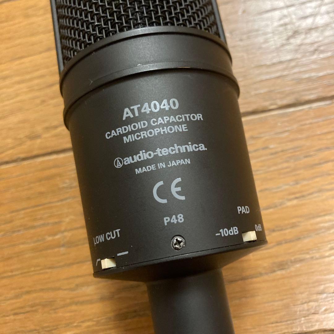 配信機器・PA機器・レコーディング機器 Audio-Technica AT4040