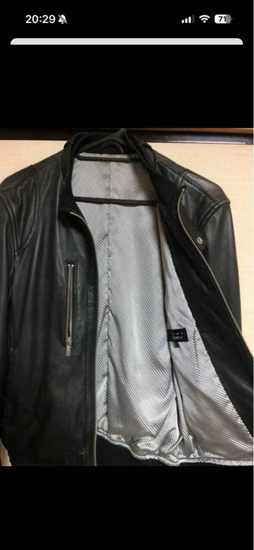 ゼロJLINE by JUNMEN ライダースジャケット 革ジャン