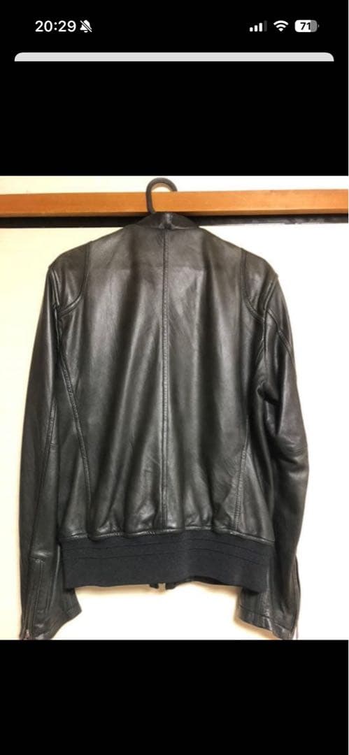 ゼロJLINE by JUNMEN ライダースジャケット 革ジャン