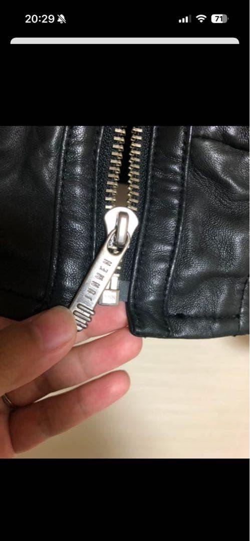 ゼロJLINE by JUNMEN ライダースジャケット 革ジャン