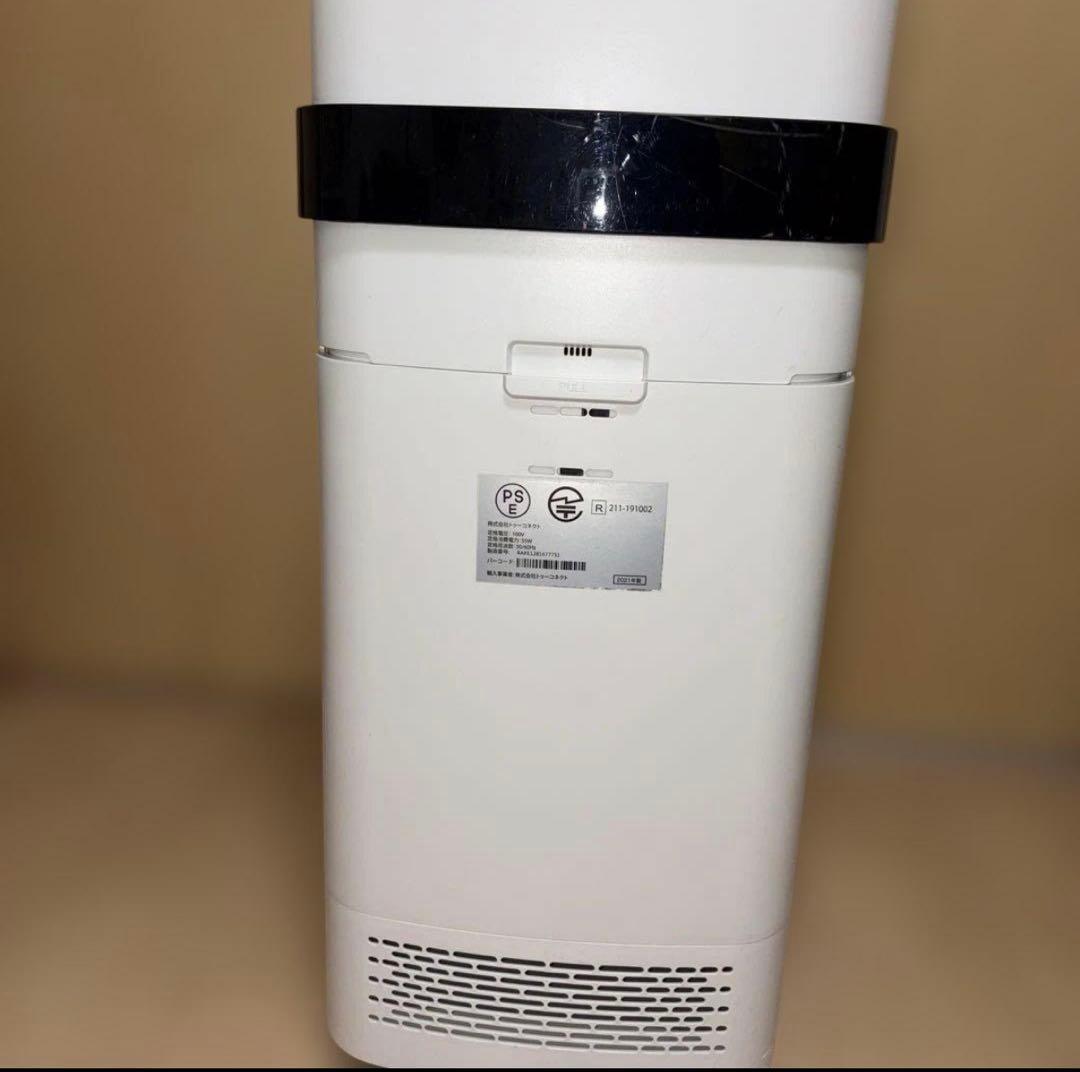 エアドッグ AIR AIR dockx5s 空気清浄機 ホワイト破損有り使用感有