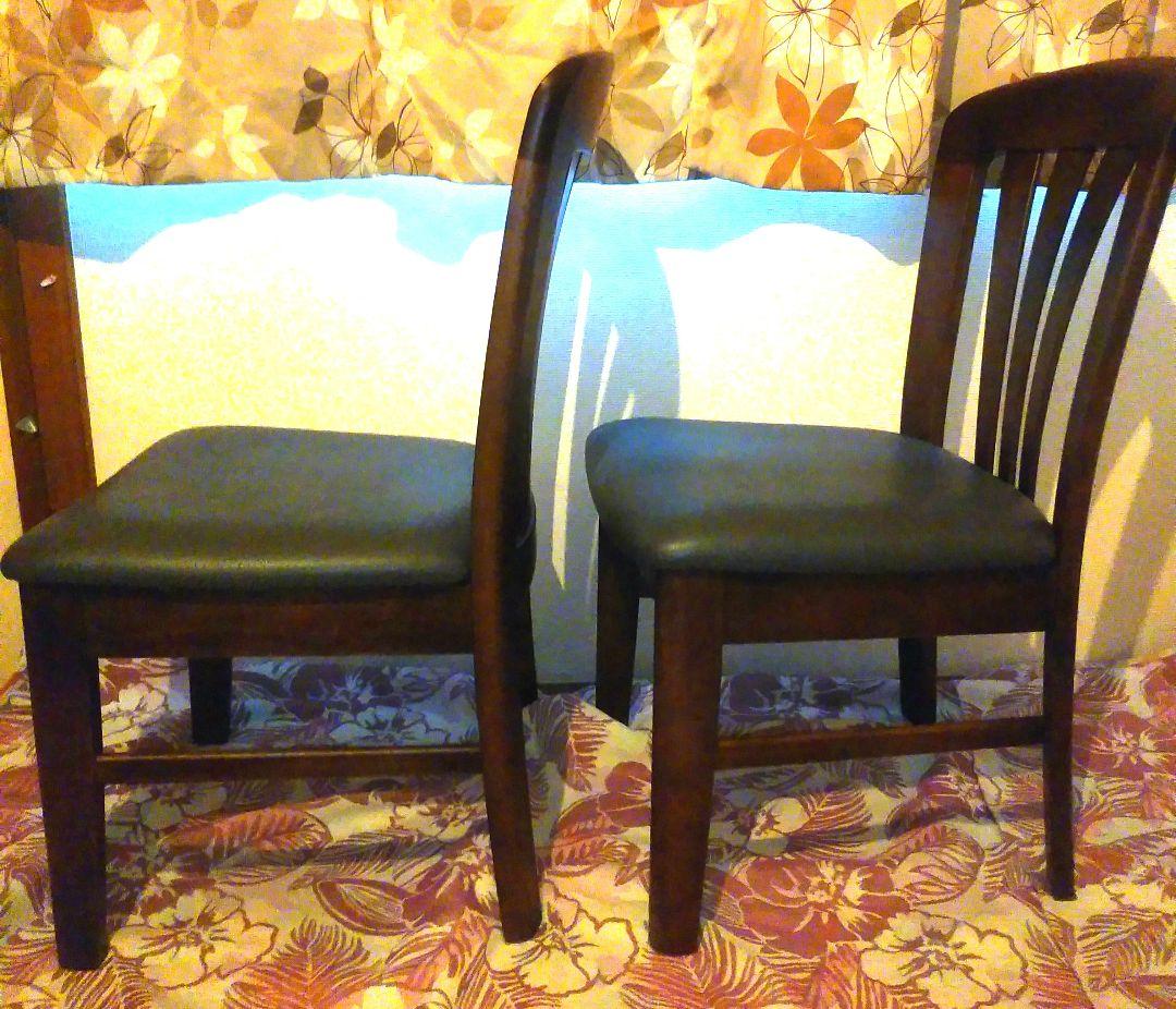 美品◎【karimoku】カリモク ダイニングチェア 2脚セット 木製モダン